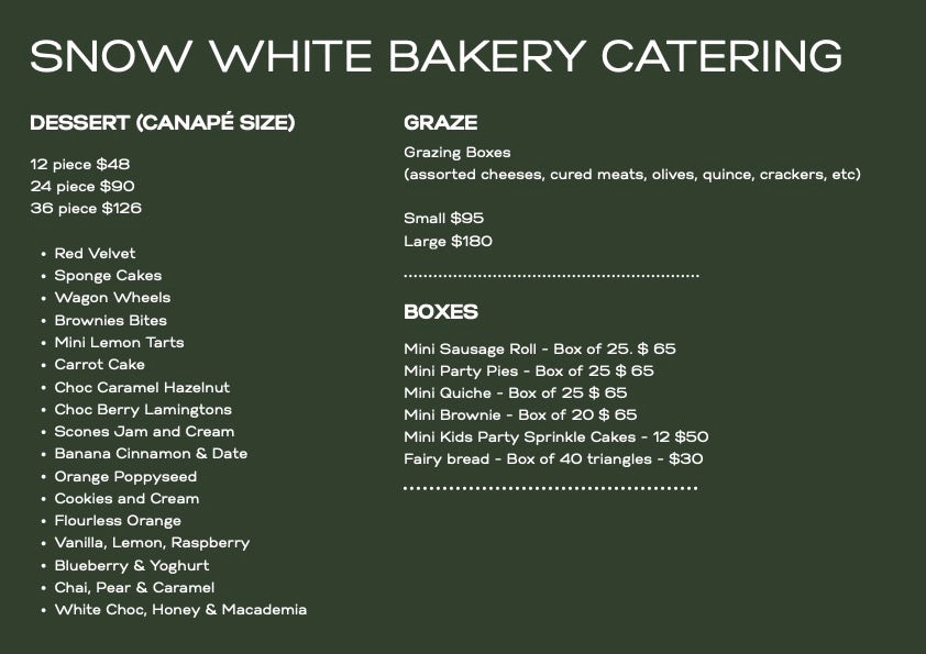 Catering Menu 2